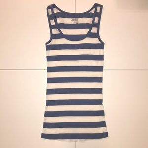 Old navy stripped ribbed tank top
